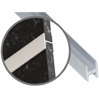 Планка щелевая "Н" для стеновой панели 600 мм 