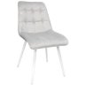 Scaun Capella~Grey+White Legs HLR14