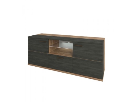 АДЕЛЬ Тумба ТВ 2Д / 1Ш, Собран АДЕЛЬ Тумба ТВ 2Д / 1Ш, Собран