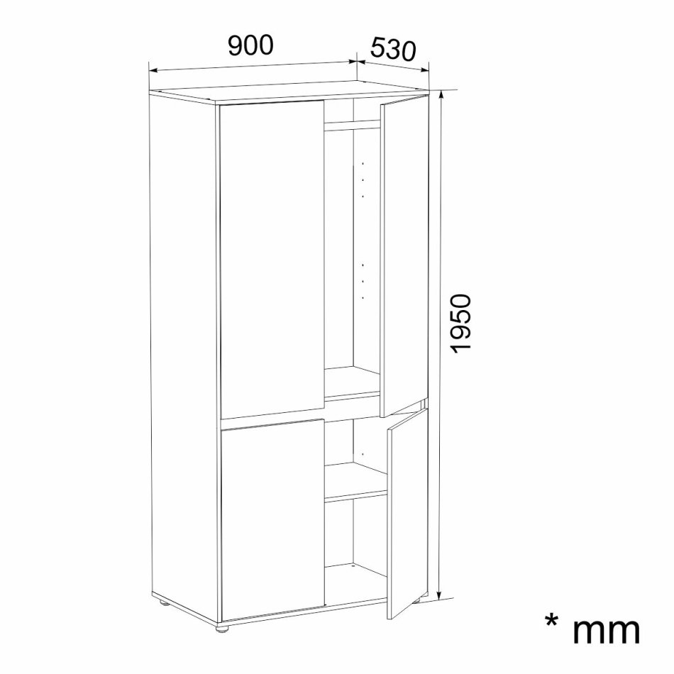 Шкаф-29 (800) NEW