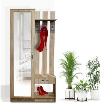  ПРИХОЖАЯ МЛ -8 с зерколом левая НАБОР