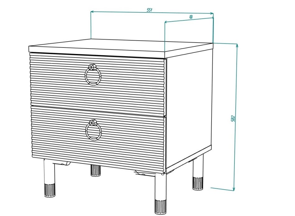 Вельвет № 9 Тумба прикроватная, Ограниченно годен Вельвет № 9 Тумба прикроватная, Ограниченно годен