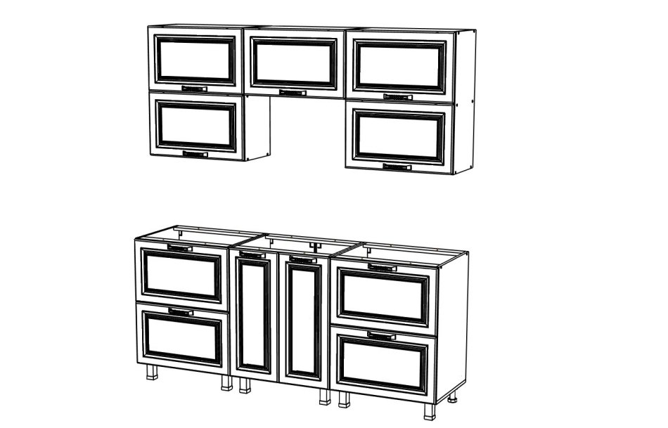 НАБОР № 4 Ева 1,80м