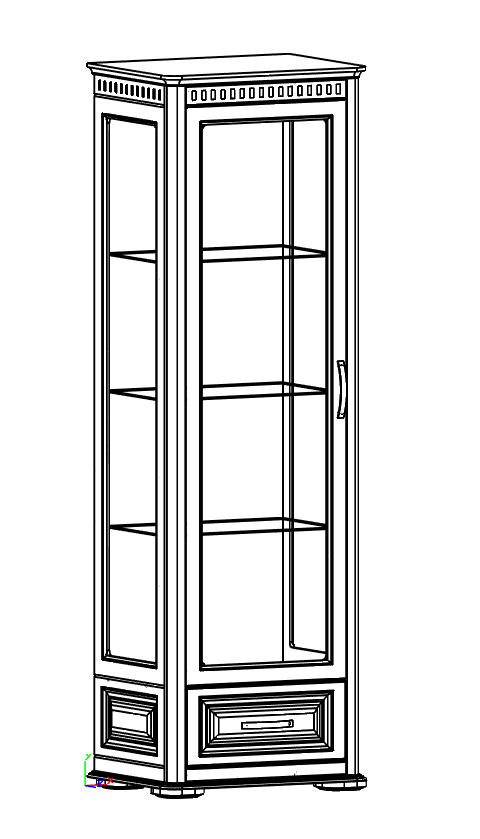 МАРСЕЛЬ  №12 Пенал витрина