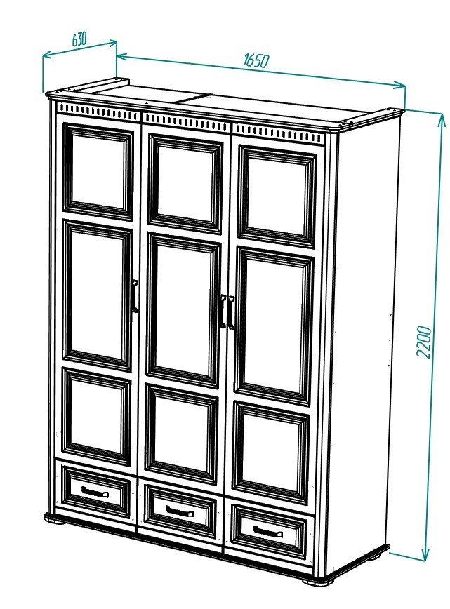 МАРСЕЛЬ  №03 Шкаф