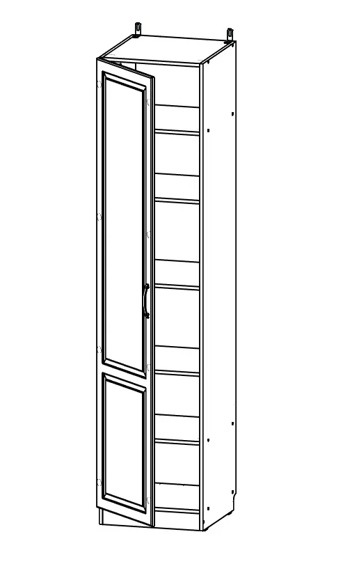 Ливерпуль № 17 Шкаф -Пенал 542