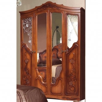 МЕЛАНИ 2 Шкаф для одежды 4Д  (0434.1-02) (СНЯТО), Собран