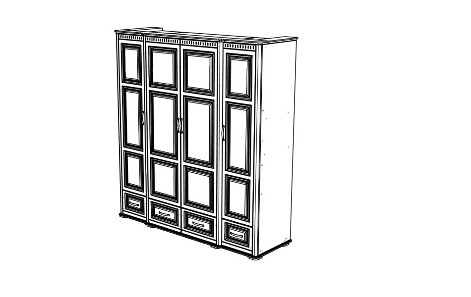 МАРСЕЛЬ №04 Шкаф МАРСЕЛЬ №04 Шкаф