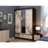 Dulap modern nr. 1 glisant 1,5m cu oglindă