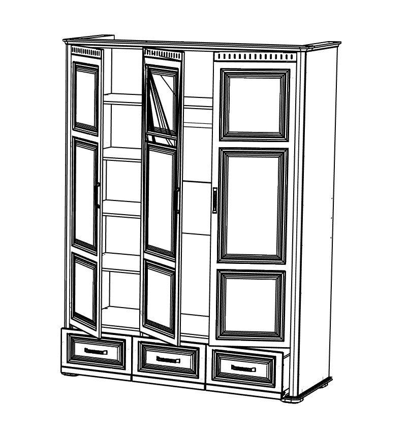 Марсель 2 №03 Шкаф