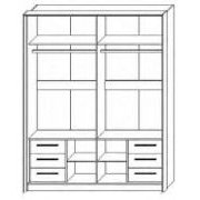 Милана Блок ящиков к шкафу 1500 (Сокме)(снято) Милана Блок ящиков к шкафу 1500 (Сокме)(снято)