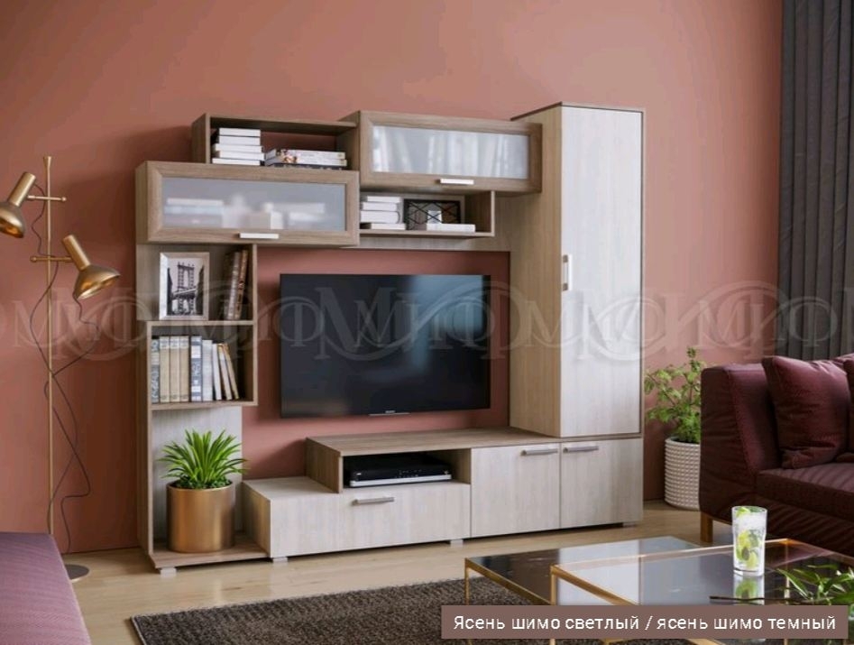 Стенка Олимп 2,10м (МИФ), Собран