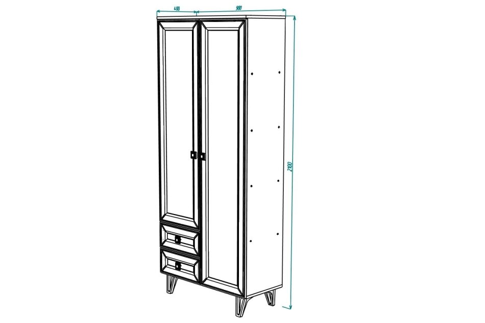 МИРА №22 шкаф 2-х дв 900 МИРА №22 шкаф 2-х дв 900