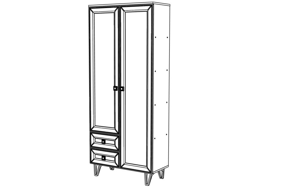 МИРА №22 шкаф 2-х дв 900 МИРА №22 шкаф 2-х дв 900