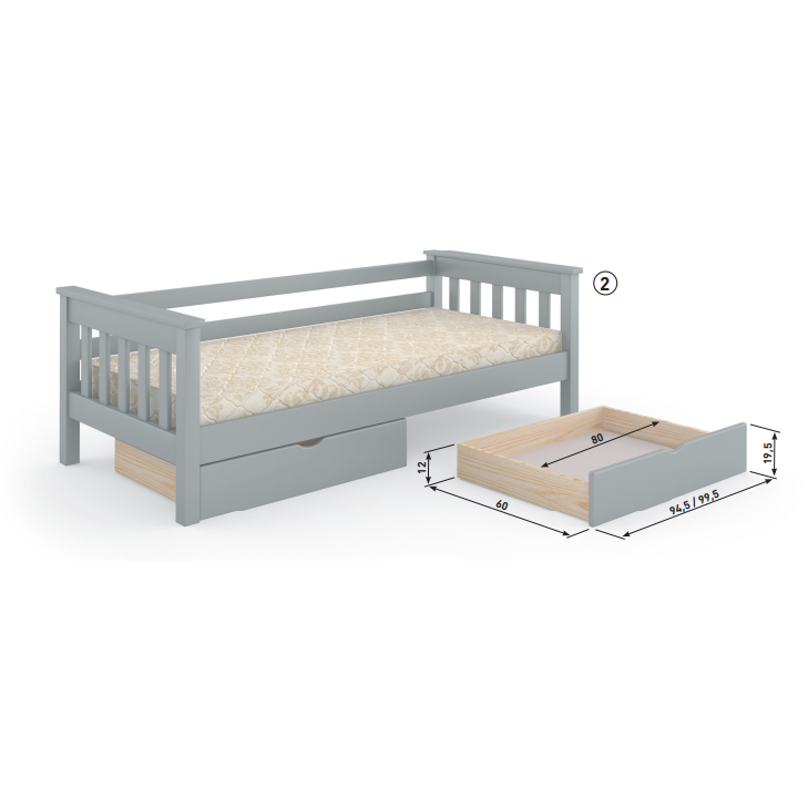 СКАНДИНАВИЯ ЛИТЛ  90 х 200 Мебигр