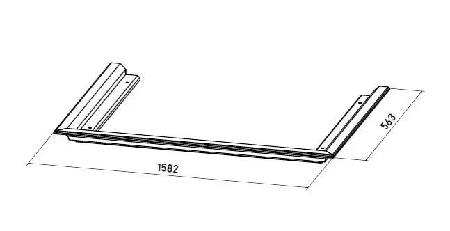 Ливерпуль № 13 Комплект карнизов 1500 (542) Ливерпуль № 13 Комплект карнизов 1500 (542)