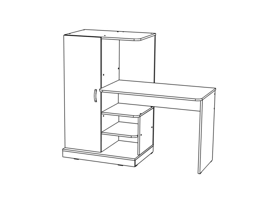 Стол письменный МЛ-15