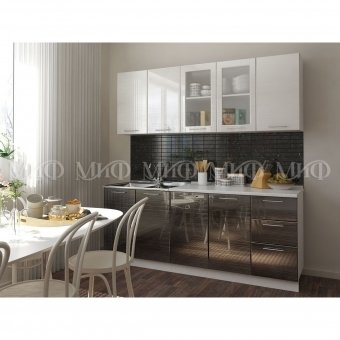 Кухня ПВХ Микс 2,0м (МИФ) 40(3ящика)