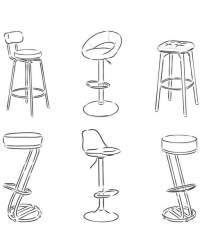 БАРНЫЕ / ВЫСОКИЕ СТУЛЬЯ
